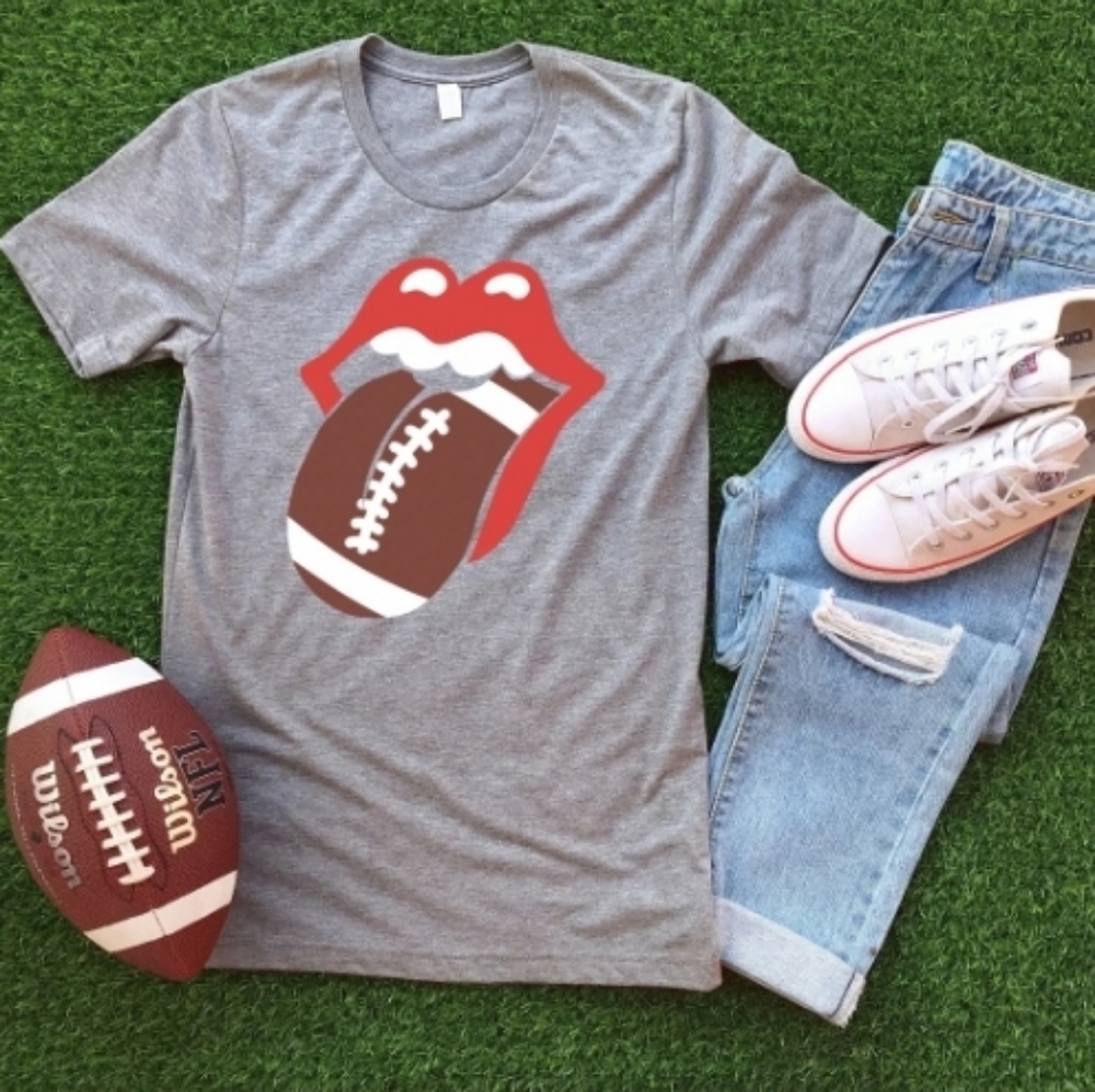 NEW Football Lips Tee